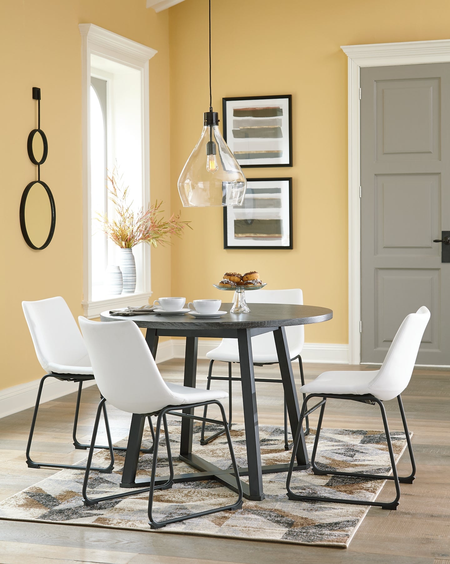 Ashley Express - Centiar Dining Table and 4 Chairs