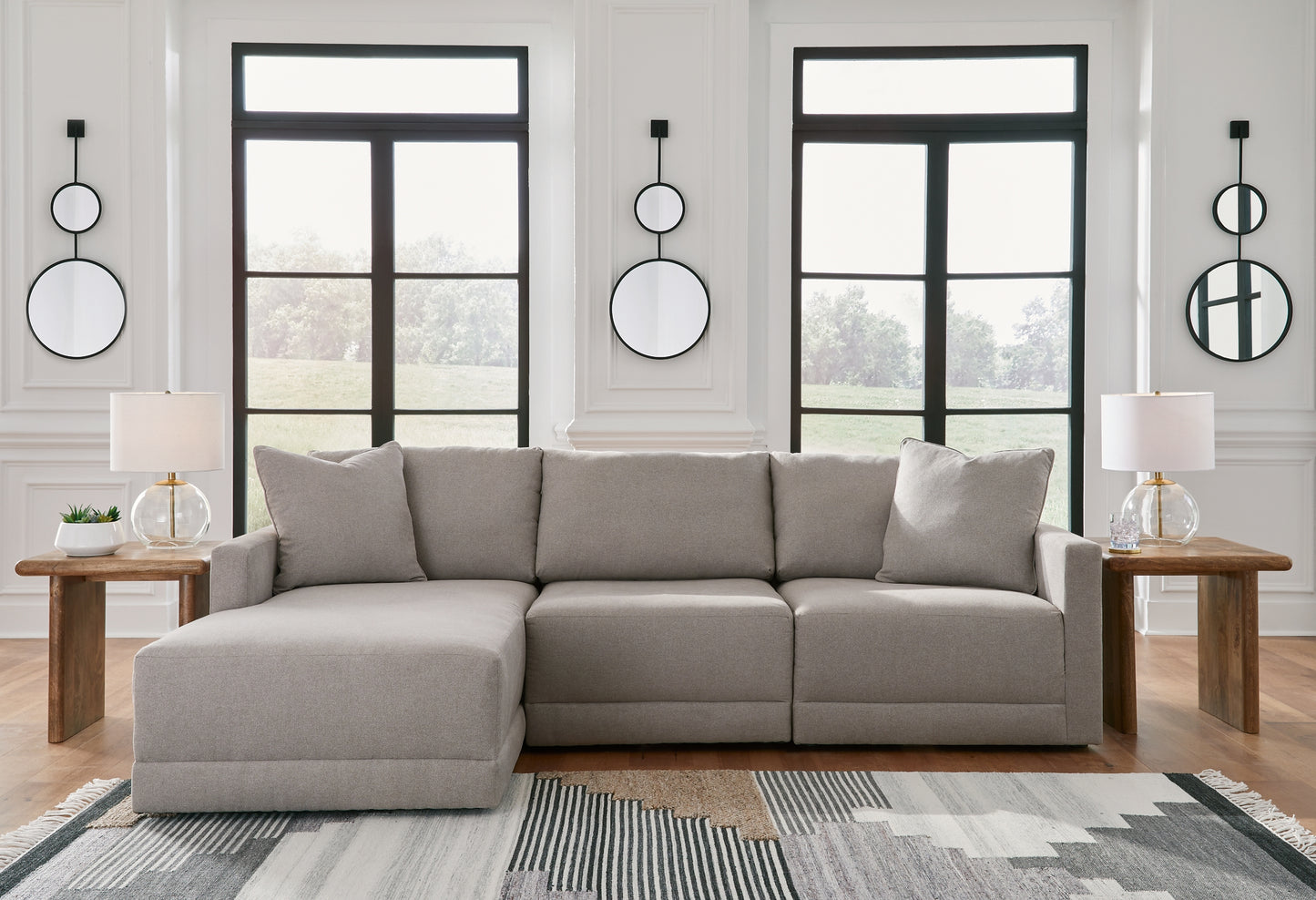 Katany 3-Piece Sectional with Chaise