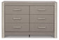 Surancha Six Drawer Dresser