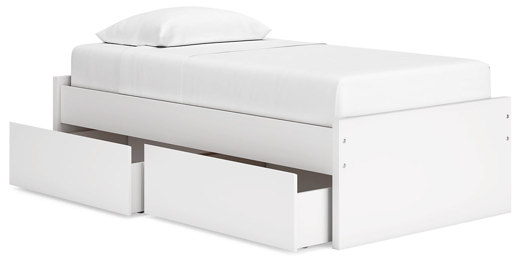 Ashley Express - Onita  Platform Bed With 1 Side Storage