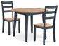 Ashley Express - Gesthaven Dining Table and 2 Chairs