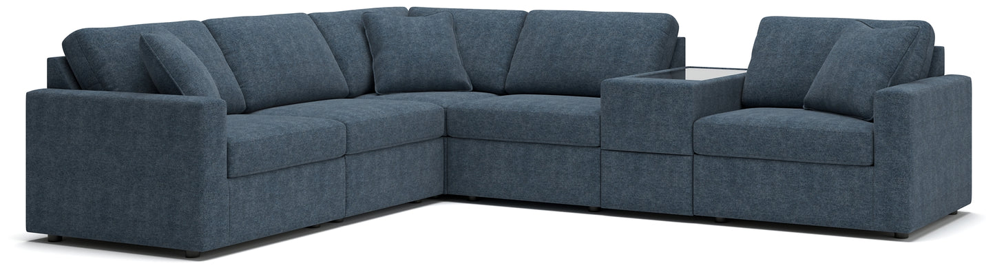 Modmax 6-Piece Sectional with Storage Console