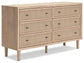 Cielden Full Panel Bed with Dresser