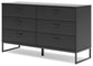 Ashley Express - Socalle Twin Panel Platform Bed with Dresser and 2 Nightstands