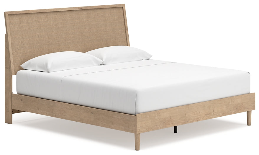 Ashley Express - Cielden King Panel Bed with 2 Nightstands