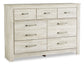 Bellaby  Panel Bed With Dresser