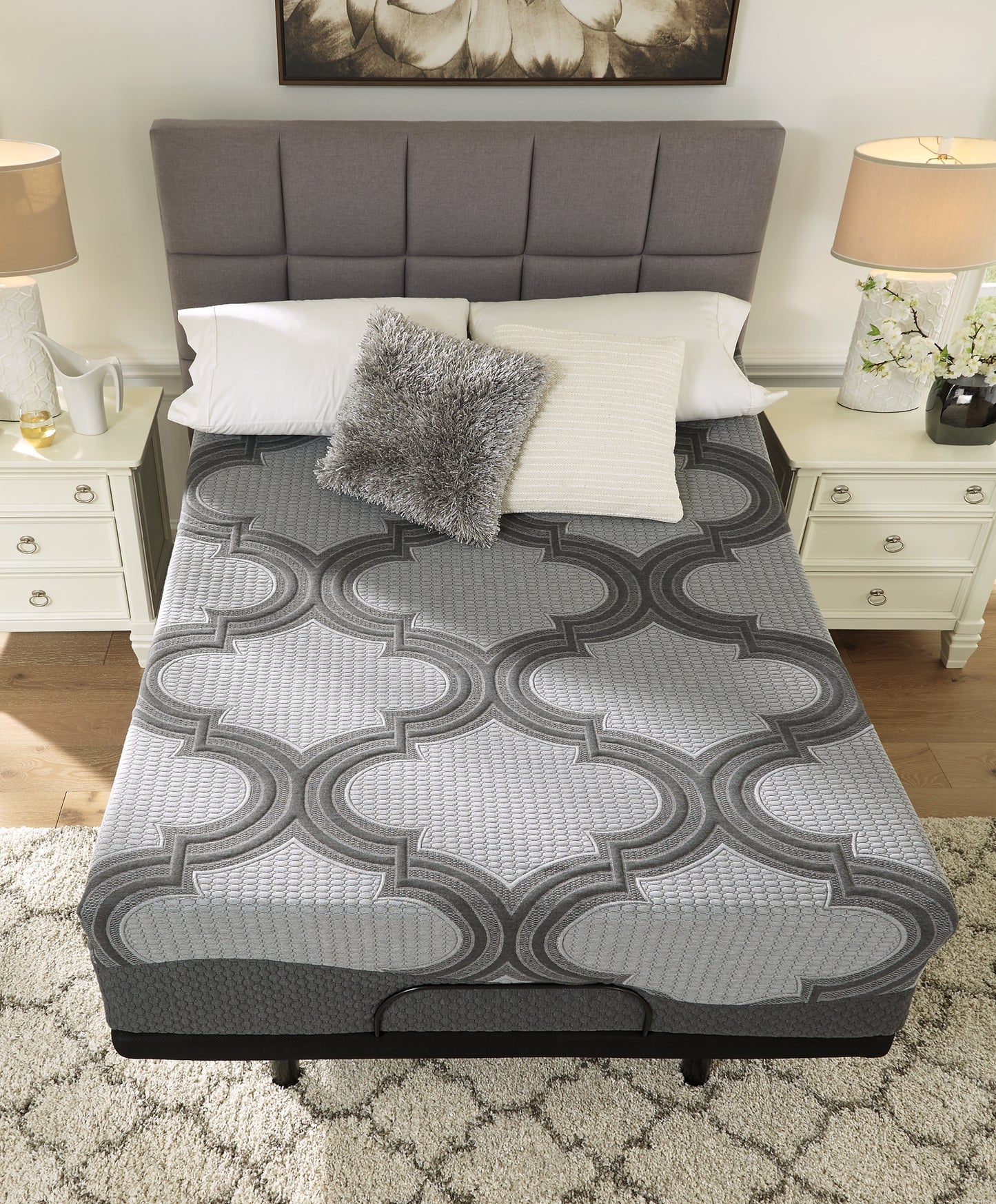 14 Inch Ashley Hybrid Mattress with Adjustable Base